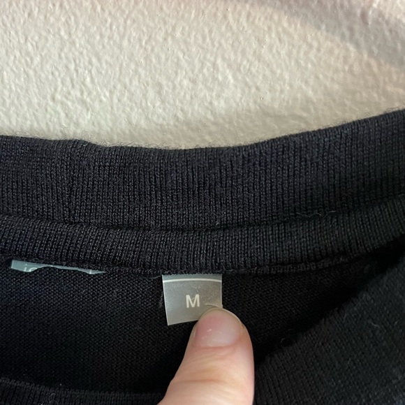 Icebreaker 260 Black Wool Long Sleeve Shirt Size Medium - Picture 3 of 5